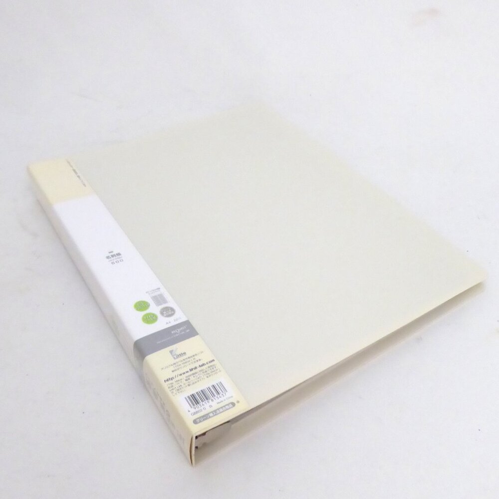 NEW 500 BUSINESS CARD RINGED BINDER CARD HOLDER SLEEVES & TABS JAPAN